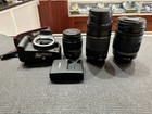 Canon Eos Rebel T1i Digital Slr Camera Body With 3 Lens Included