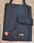 Lewis N Clark Black Fabric Travel Document Passport Id Holder - Adjustable Strap