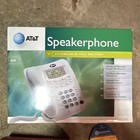At t 958 White Corded Speakerphone W  Caller Id  Call Waiting  Lcd Display