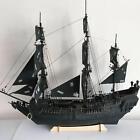 Black Pearl Ship Model Model Building Kits For Office Decor Adults Gifts