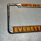 Original 1970 s Washington Everett Datsun License Plate Frame