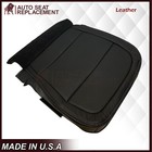 2013 2014 2015 2016 2017 2018 Ford Flex Driver Bottom Black Leather Seat Cover