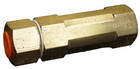Hoke 6313f2b In-line Solid Brass  3 Micron Air gas Filter 1 8 Npt New