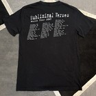 Black Slipknot Band Tee Subliminal Verses World Tour 2005