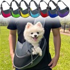 Pet Carrier Backpack Sling Bag Mesh Travel Shoulder Bag For Cats Dogs Usa 