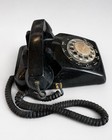 1979 Western Electric 500dm Rotary Phone Bell System Black Rotary Telephone