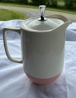 Vtg White   Pink Vacron Vacuum Server Bopp-decker Plastics Inc Mich Usa