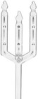 9  Plastic Straight Head Floral Picks Card Holders For Weddings  Birthday Par   