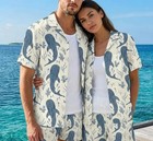 Whale Shark Hawaiian Shirt Ocean Beach Summer Aloha  no Shorts 