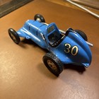 Vintage 1950s Ray Cox Thimble Drome Champion  30 Blue Tether Car Excellent Cond