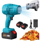 Turbo Blower Cordless Super Power Mini Air Duster For Car Drying Cleaning Fan Us