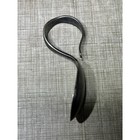 Vintage Wm Rogers   Son Silver Plate Loop Handle Baby Spoon Floral Pattern Aa