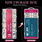 500pcs Half Cover False Nails Tips Acrylic Nail Tips 10 Sizes Lady French Style 