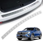 Stainless Steel Rear Bumper Protector Vw Atlas 2018-2026 Stainless Steel Silver