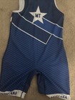 Montana National Team Wrestling Singlet Blue Size Al