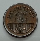 1930 s Jennings Trade Stimulator  Cigarettes Winner Gambling Award Token