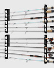 Fishing Rod Racks Wall Or Ceiling Holder Storage Hook Holds Up To 12 Fishing Rod