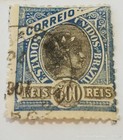 Lot Of 11 1900s Brazil Postage Stamps 10  20  25  40  100  200  300  500 Reis