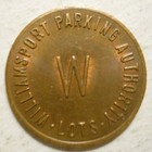 Williamsport Parking Authority  pennsylvania  Parking Token - Pa3990b