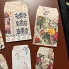 6junkjournal Tags  Junk Journal Supplies  Scrapbooking  Shabby Chic  Flowers       