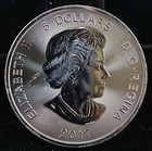 2017 Canada Silver 5 Dollar  Bobcat  1oz Asw