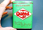 For Sale  1x Vp Queed -patterson Tin   Nice 1920s Vertical Pocket Tobacco Tin  