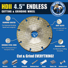 Bad Dog Tools 4 5  Hdii - Endless Cutting And Grinding Wheel