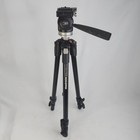Manfrotto 190xdb Tripod 390rc2 3-way Pan Tilt Head Pro Aluminum Made In Italy