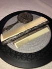 Vintage Ornate Pewter Hair Brush  Mirror   Comb Set - Preowned Boo