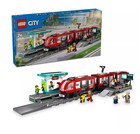 Lego City Downtown Streetcar And Station 60423 Building Kit