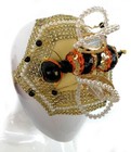 Fascinator Hat Head Piece Extravagant Weeding Royal Party Kentucky Derby Bee Cap