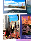 Postcard Lot 6 Vintage San Francisco Postcards Rppc Unused