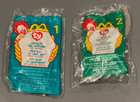 1999 Mcdonalds Happy Meal Mini Ty Teenie Beanie Babies Complete Set Of 12 - New