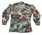 Usgi M81 Woodland Bdu Camo Combat Top Shirt Blouse 80   s   90 s Size Small Reg