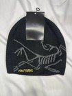 Black Arc  teryx Bird Head Wool Beanie Orca     Unisex Winter Toque Nwt