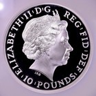 2013 Great Britain 5 Oz Silver Britannia - Ngc Pf70 Ultra Cameo First Releases 