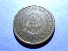 1864 Large Motto Two Cent  Good- Details