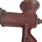 Early 20th C Antique Rare Enameled Alexanderwerk Meat Grinder 20n Chopper