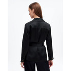 Madewell Double Faced Satin Button Up Safari Jacket Us Women s L