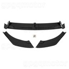 For Hyundai Elantra N n-line 24-26 Ad Style Gloss Black Front Bumper Lip Spoiler