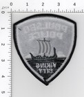 Poulsbo  viking City  Washington Collectible Police Embroidered Subdued Patch