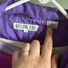 Vintage 80s Plus Size Women   s Tracksuit Jacket Pants Set Size 26 Color Block