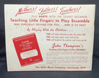 Vtg Songbook  Teaching Little Fingers To Play  John Thompson - Ships Free
