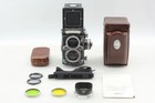 Rare  n Mint  Rollei Rolleiflex 2 8e Tlr Film Camera Planar 80mm 2 8 Wcase Japan