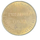 Mint Hotel Casino Brass Token Premium Downtown Las Vegas Nevada 25mm Coin Slots