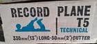  Record T5 Technical Plane  With Side Handle Made In England Boxed   Unused