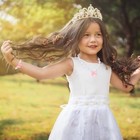 Princess Jewelry For Little Girls  Handmade Bow Pearl Kids Jewelry Set  Pink