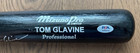 Tom Glavine Psa Game Used Signed Bas Baseball Bat Mlb Mets Braves Autograph