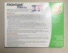 Frontline Plus Flea And Tick Treatment For Cats Over 1 5 Lbs  3 Doses New Sealed