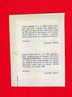 Rocky Marciano   Swedish Rekordmagasinet  1958     Hand Cut   See Photo